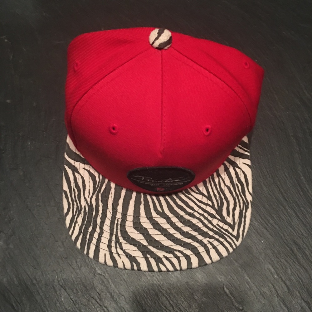 Primitive Red Strapback Hat